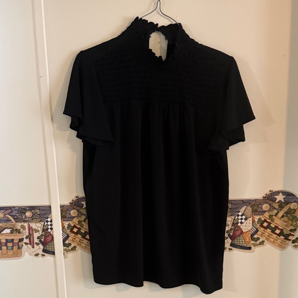 Elegant Black Women's Top